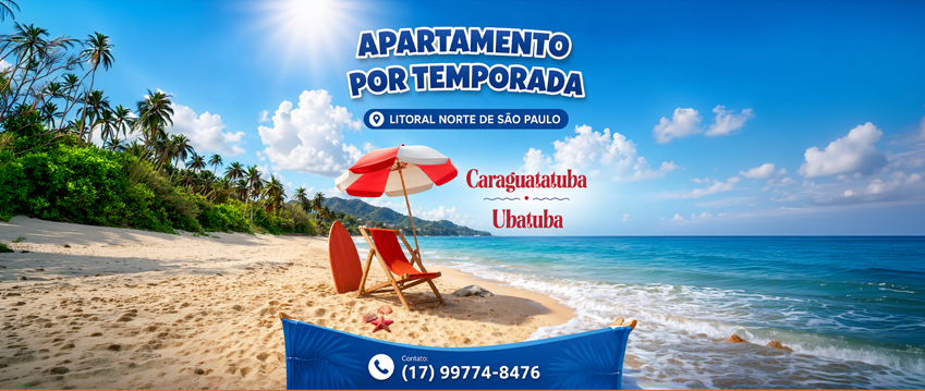 Apartamento por temporada